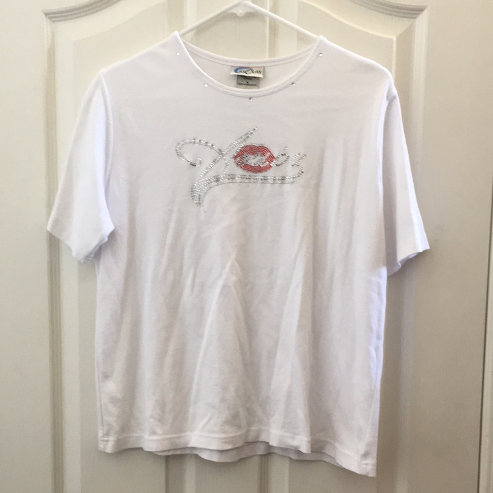 FINAL MARKDOWN Ladies’ Las Olas Aruba Decorated Tee (L)